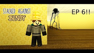 Stacked Against Bendy Ep 6 quot The Backrooms quot  Roblox Animation [upl. by Meadows595]