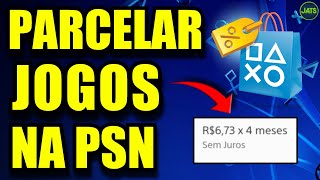 COMO PARCELAR JOGOS NA PSN [upl. by Krefetz]