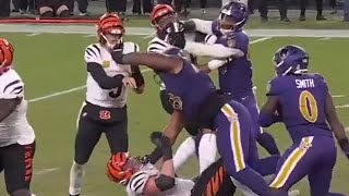 Controversial Missed Calls in Bengals vs Ravens Game [upl. by Erdnassac]