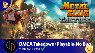 Yuzu Early Access 4144  Metal Slug Tactics PlayableVulkan [upl. by Atsylac141]