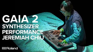 Roland GAIA 2 Synthesizer Performance by Jeremiah Chiu [upl. by Pratte195]