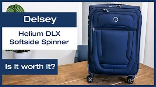 Delsey Helium DLX Softside Luggage Review [upl. by Atiuqahc120]