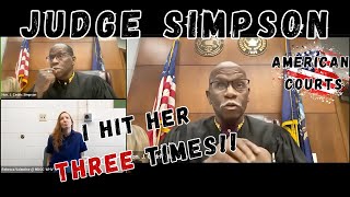 Judge Cedric Simpson Pro Se Got Her Way [upl. by Sorel698]