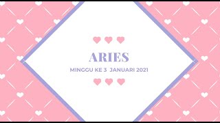 CINTA DAN KEUANGAN ARIES ♈️  MINGGU KE 3 1117 JANUARI 2021 tarot tarotindonesia [upl. by Heurlin]