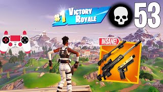 56 Elimination Solo Vs Squads Gameplay quotBuild Onlyquot Wins Fortnite Chapter 5 [upl. by Lleznov]