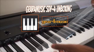 Gear4Music SDP4 Stage Piano Unboxing [upl. by Hguh]