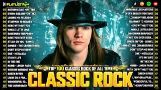 Classic Rock Songs 70s 80s 90s Full Album  Guns N Roses Eagles Queen Nirvana ACDC U2 [upl. by Annol]