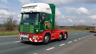 Ribble Valley Truck Run  31st March 2024 [upl. by Atnoed]