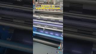 China factory cost price barcode ribbon converting machine [upl. by Jarrad]