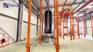 Spraying Pretreatment process in powder coating line [upl. by Chaing]