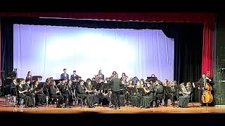 NFMHS Wind Ensemble Feb Concert 22724 [upl. by Ydiarf]