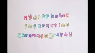 Hydrophobic Interaction Chromatography Stopmotion [upl. by Nesta]