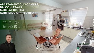 Apartament de vanzare 3 camere 62 mp  balcon 13 mp  pod [upl. by Schouten]