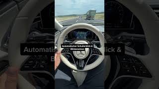 💡Die Neue EKlasse W 214 überholt mit Tempomat von ganz allein mercedes eklasse autonom [upl. by Aibsel]