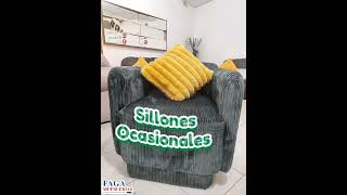 Sillones ocasionales🫣💯 Nuevos Modelos [upl. by Ambrosius]