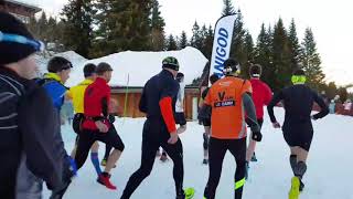 Trail de lAigle Blanc 2018  Manigod [upl. by Annavahs428]