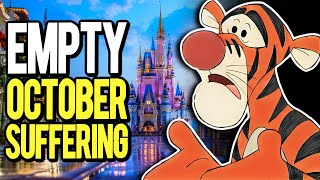 Disney Worlds EMPTY October Gets Worse Why Hurricane Milton Only ADDS to a Very Bad Situation [upl. by Acimehs534]