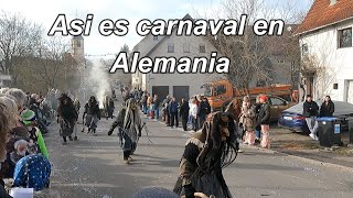 ASI es CARNAVAL en ALEMANIA 🇩🇪🇪🇨🥾🍻🍺 [upl. by Labanna218]