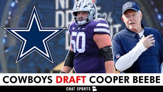 Dallas Cowboys Draft Cooper Beebe From Kansas State  Instant Reaction amp Analysis Of 3rd Round Pick [upl. by Naujid988]