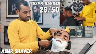 Satisfying ASMR Haircut amp Shave  How to do Perfect Haircut and Shave [upl. by Atinus]