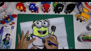 COLORING GOODY BAG MINION [upl. by Pubilis]