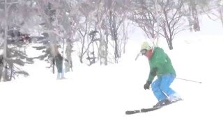 Skiing at Kiroro Resort in 2013 [upl. by Byram]