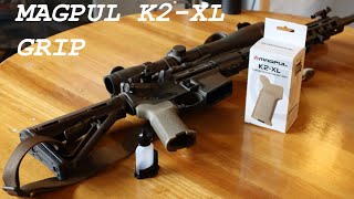 Magpul MOE K2XL Grip Unboxing and Install [upl. by Nhguaval937]