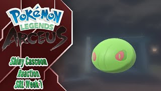 SRL Week 7 Shiny Cascoon Pokemon Legends Arceus [upl. by Warton]