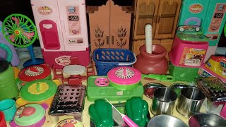 7 Minutes satisfying with unboxing Hello kitchen playset Modern kitchen Toys Decorations ASMR [upl. by Mahon]