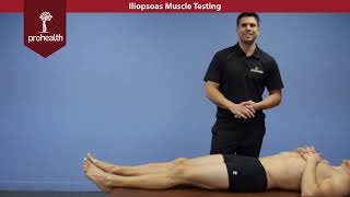 Iliopsoas Muscle Test Palp Dr Vizniak Muscle Manual [upl. by Isadora]