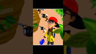 মৌমাছির চাক ধিরে ধরল 🐝Bangla Cartoon  Bhuter Cartoon shorts cartoon [upl. by Gwenni]