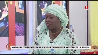 MISE À JOUR ET TARIFICATION DU SYSTÈME WOYOFAL  Les éclairages de Ndèye Amy Sarr de la Senelec [upl. by Ainesej]