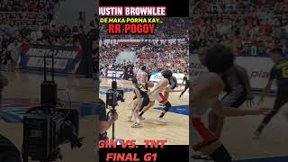 JUSTIN BROWNLEE DE MAKA PORMA KAY RR POGOY game1 final [upl. by Nolrac]