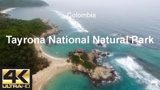 Colombie  Parc national naturel de Tayrona  Drone 4K  2018 [upl. by Wills871]