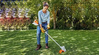 Stihl FSA 57 Cordless Grass Trimmer Review Should You Buy 2024 [upl. by Ahsemac]