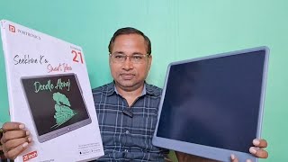 Portronics Ruffpad 21 Inch BIG Writing pad Unboxing  ruffpad  Best Rough Work Digital Tablet [upl. by Arria]