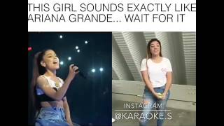 CHICA imita a ARIANA GRANDE Anyell [upl. by Peirsen]