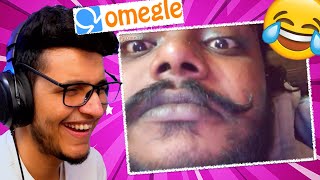 Indian Omegle is Too Funny  My First Time Using Omegle [upl. by Aikym685]