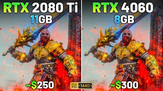 RTX 2080 Ti vs RTX 4060  Test in 16 Games  1440p [upl. by Torrlow]