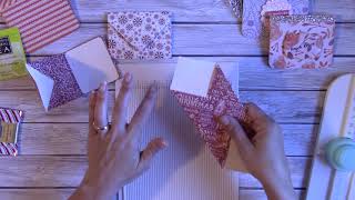 Tri Fold Tea Bag Envelope  Tea Pocket  More Envelope Ideas [upl. by Cordelie]