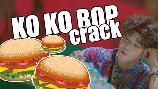 EXO  KOKOBOP CRACK Baekhyun doesnt have a mullet [upl. by Nroht]