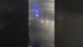 Riding a Thyssenkrupp elevator lift at Brisbane Ferry lift lifts elevator elevators [upl. by Let]