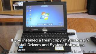 ASUS Eee PC T101MT  OS and RAM Upgrade Tutorial [upl. by Genovera596]