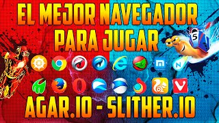 EL MEJOR NAVEGADOR DEL MUNDO PARA JUGAR AGARIO  SLITHERIO  DIEPIO Y MUCHOS JUEGOS ONLINE [upl. by Ecilegna]