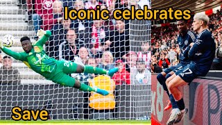 ANDRE ONANA SAVE  GARNACHO GOAL VS SOUTHAMPTONMANCHESTER UNITED VS SOUTHAMPTON [upl. by Esoranna]