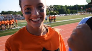 TRICIAS POWDER PUFF GAME  INTENSE VLOG [upl. by Arten]