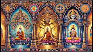 Exploring the Major Vedanta Schools Dvaita Advaita and Vishishtadvaita [upl. by Dale]