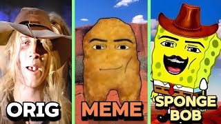 Gegagedigedagedago ORIGINAL VS MEME VS COTTON EYE JOE EXTENDED [upl. by Lindahl]