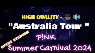 Pink Concert 2024 Perth I Australia Tour I Full Show HD Quality I Part 6 pink [upl. by Boffa]