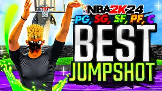 BEST JUMPSHOTS FOR EVERY BUILD in NBA 2K24  FASTEST JUMPSHOTS  SHOOTING SECRETS FOR 100 GREENS [upl. by Angelia]